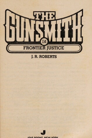 Cover of The Gunsmith 114: Frontier