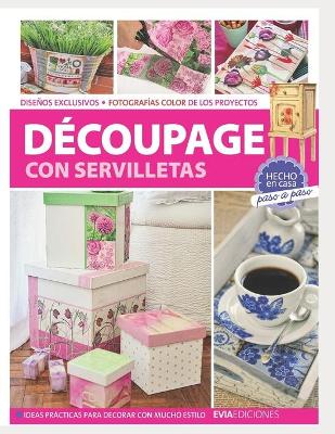 Book cover for Découpage Con Servilletas