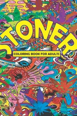 Cover of STONER coloring book for adults