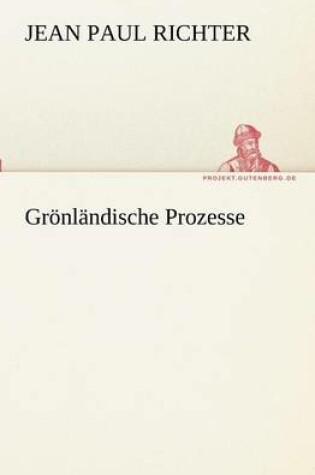 Cover of Gronlandische Prozesse