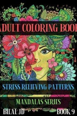 Cover of Adult Coloring Book Stress Relieving Patterns
