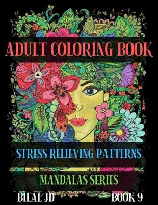 Book cover for Adult Coloring Book Stress Relieving Patterns