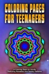 Book cover for COLORING PAGES FOR TEENAGERS - Vol.1