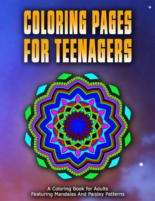 Book cover for COLORING PAGES FOR TEENAGERS - Vol.1