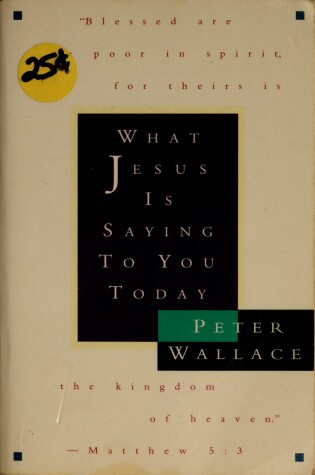 Cover of What Jesus is Saying to You Today