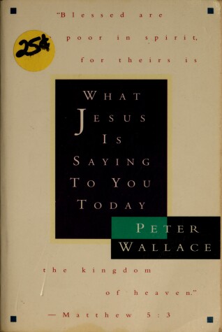 Book cover for What Jesus is Saying to You Today