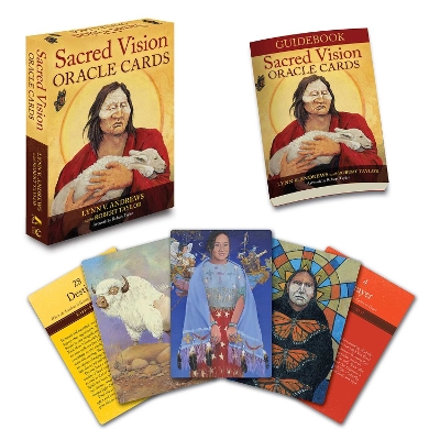 Book cover for Sacred Vision Oracle Cards