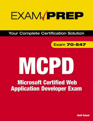 Book cover for MCPD 70-547 Exam Prep