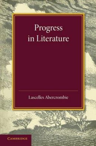 Cover of Progress in Literature