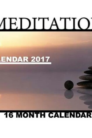 Cover of Meditation Calendar 2017