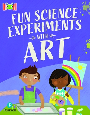 Book cover for Bug Club Reading Corner Age 7-11 Fun Science Experiments with Art