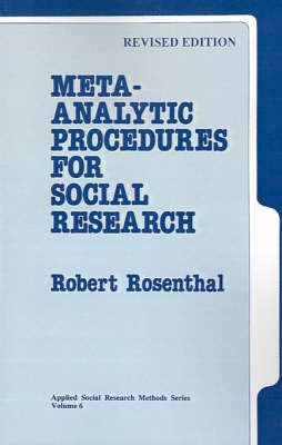 Cover of Meta-Analytic Procedures for Social Research