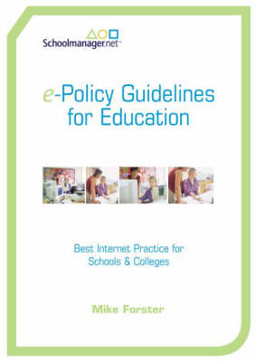 Book cover for e-policy Guidelines for Education