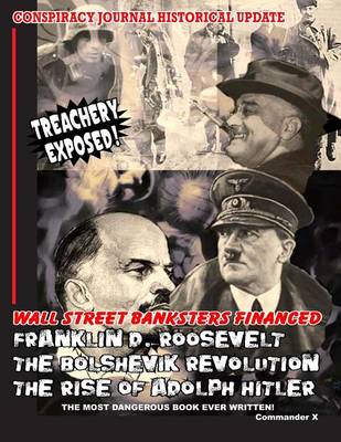 Book cover for Wall Street Banksters Financed Roosevelt, Bolshevik Revolution and