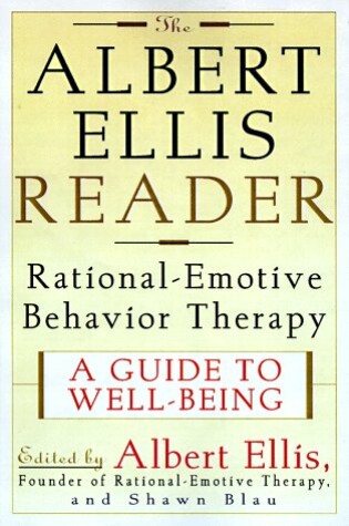 Cover of The Albert Ellis Reader
