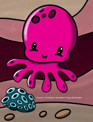 Cover of Kawaii Octopus Handwriting Notebook