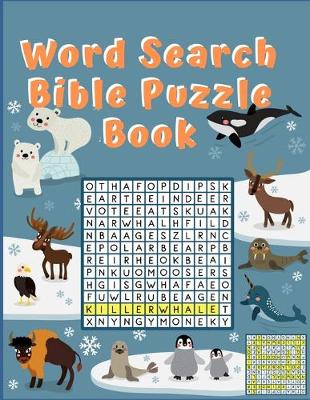 Book cover for Word Search Bible Puzzle Book