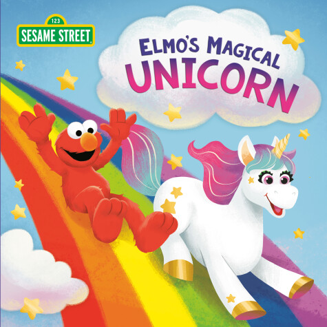 Book cover for Elmo's Magical Unicorn (Sesame Street)