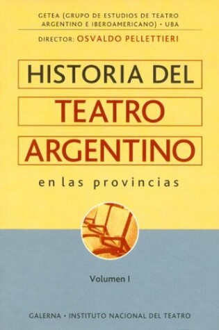 Cover of Historia del Teatro Argentino En Las Provincias