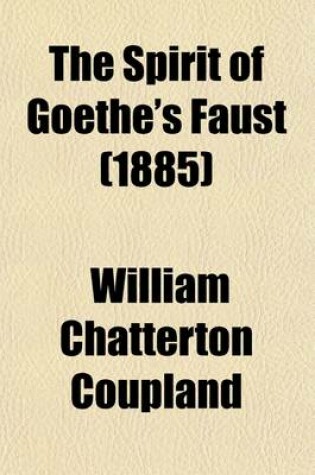 Cover of The Spirit of Goethe's Faust