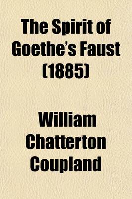 Book cover for The Spirit of Goethe's Faust