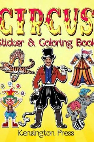 Cover of Circus Sticker & Coloring Book