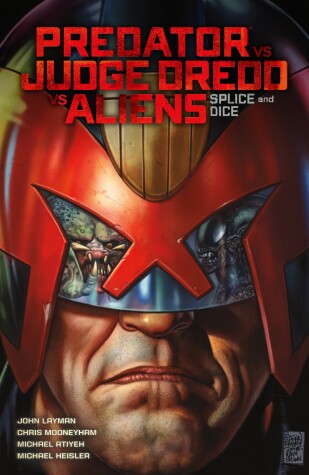 Book cover for Predator Versus Judge Dredd Versus Aliens