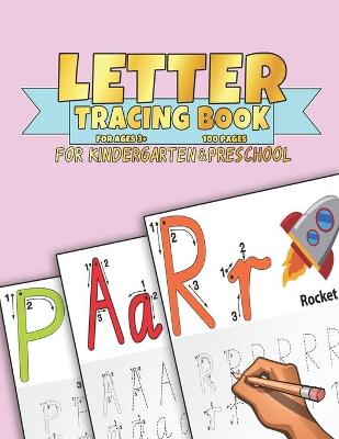 Book cover for Letter Tracing Book For Kindergarten And Preschool