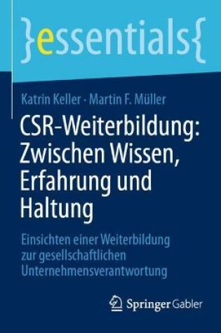 Cover of CSR-Weiterbildung: Zwischen Wissen, Erfahrung und Haltung