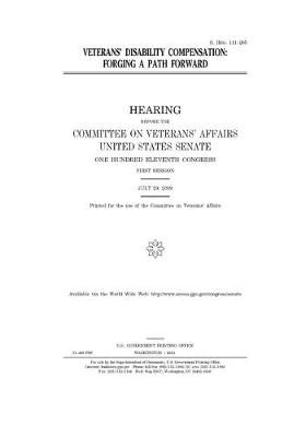 Book cover for Veterans' disability compensation