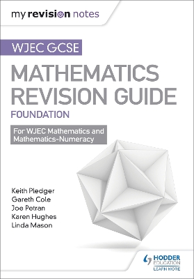 Book cover for WJEC GCSE Maths Foundation: Mastering Mathematics Revision Guide