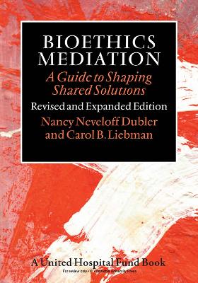 Book cover for Bioethics Mediation