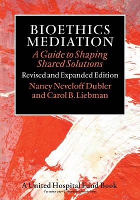 Cover of Bioethics Mediation