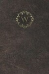 Book cover for Monogram "W" Notebook