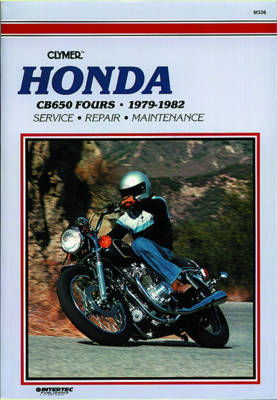 Book cover for Honda CB650 Fours 79-82