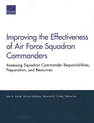 Book cover for Improving the Effectiveness of Air Force Squadron Commanders