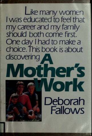 Book cover for A Mother's Work