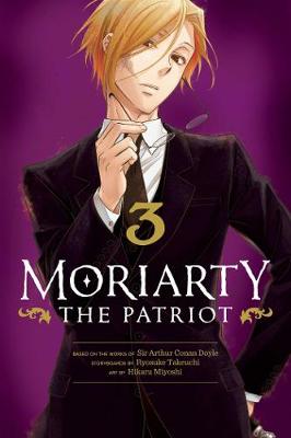 Book cover for Moriarty the Patriot, Vol. 3