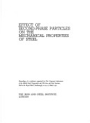 Book cover for Effect of Second Phase Particles on the Mechanical Properties of Steel