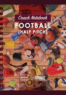 Book cover for Coach Notebook - Football (Half pitch)