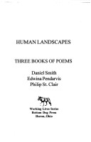 Book cover for Human Landscapes: Three Books of Poems