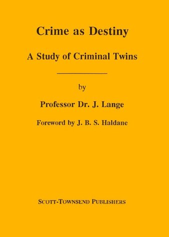 Cover of Crime as Destiny