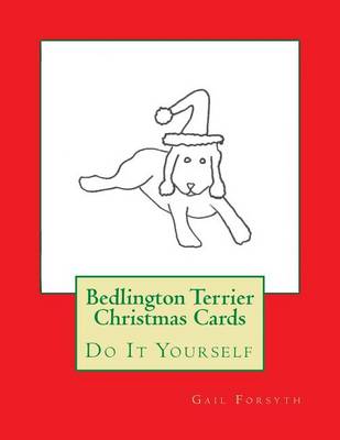 Book cover for Bedlington Terrier Christmas Cards