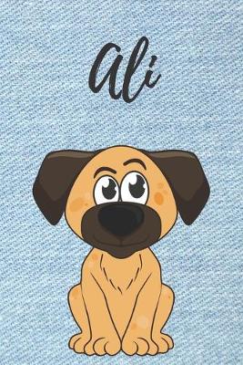 Book cover for Personalisiertes Notizbuch - Hunde Ali