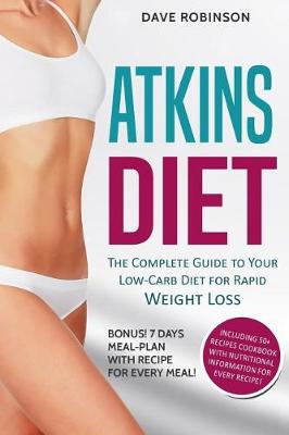 Book cover for The Atkins Diet