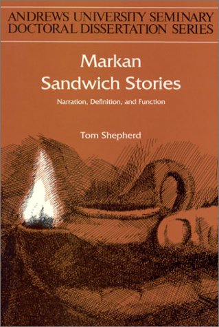 Book cover for Markan Sandwich Stories