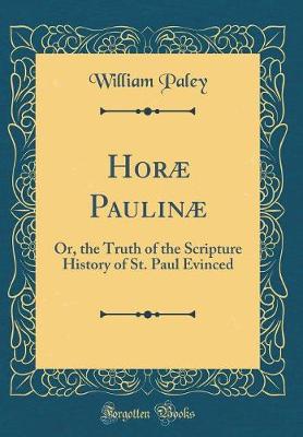 Book cover for Horae Paulinae