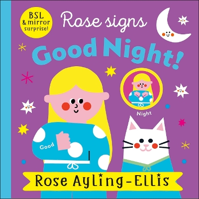 Book cover for Rose Signs Good Night!