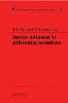 Book cover for Recent Advances in Differential Equations