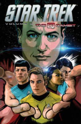 Book cover for Star Trek Volume 9 The Q Gambit